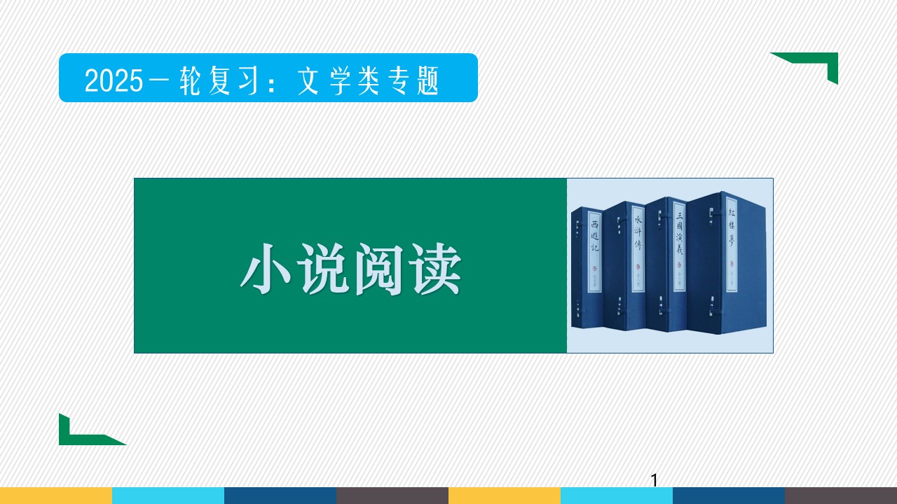 【2025一轮复习】文学类阅读专题—小说阅读（94张）